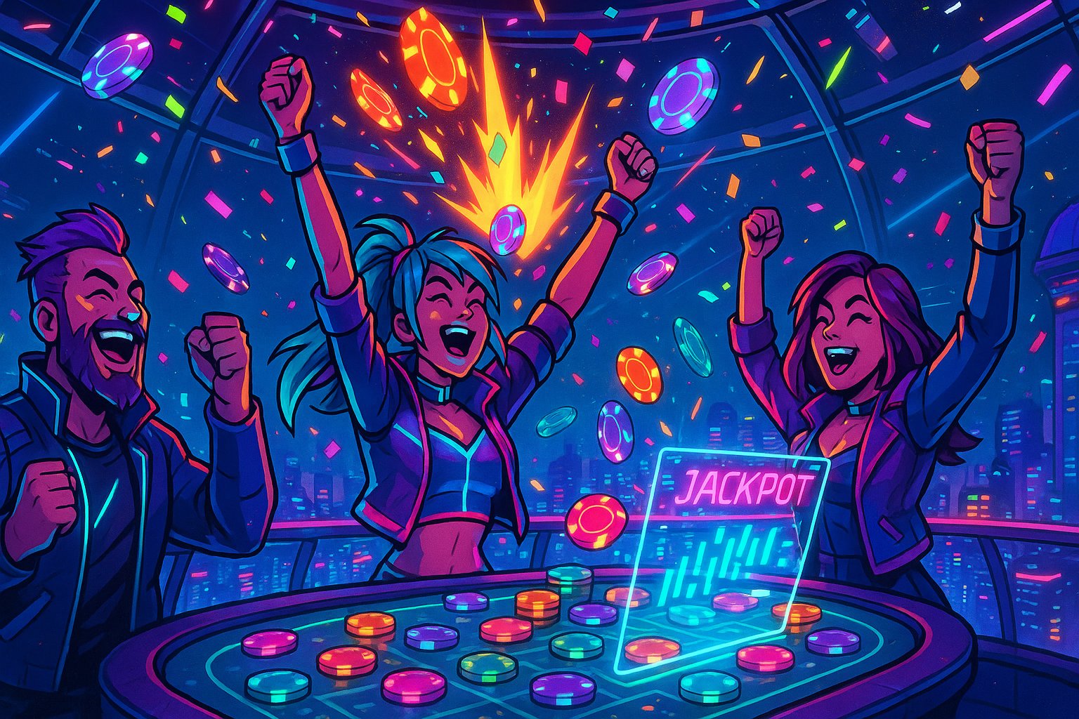 Slot klasik tiga gulungan neon4d login dengan simbol buah
